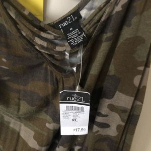 Rue 21 Camo Romper